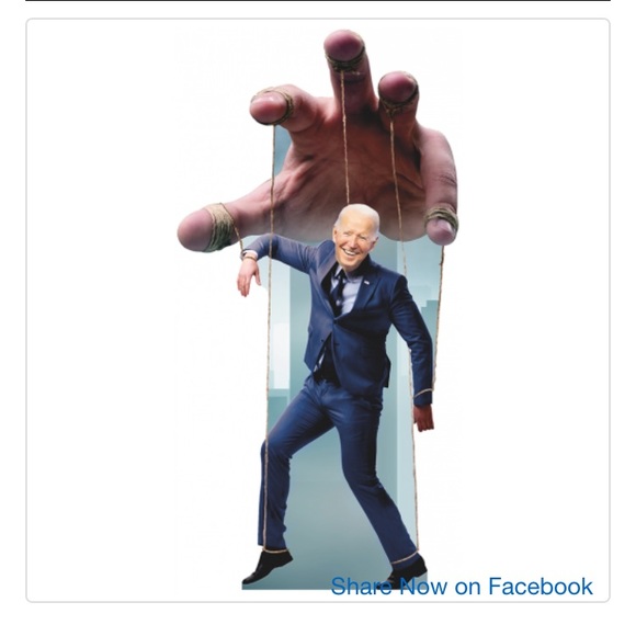 PRESIDENT JOE BIDEN PUPPET FIGUREHEAD LIFE SIZE CARDBOARD CUTOUT FREE SHIP!
